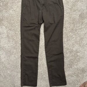 Vans Authentic Chino Pants - Slim/Straight Fit - Dark Brown - Mens size-32